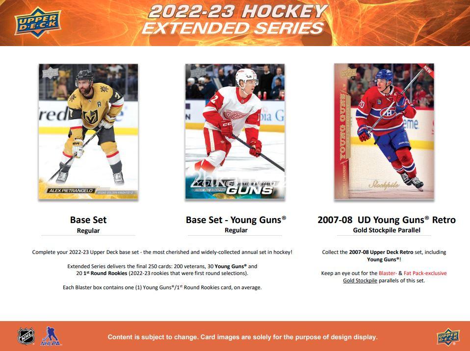 2022-23 UD Extended Series - Fat Pack