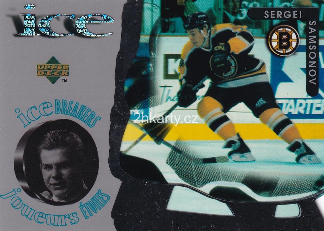 199798 UD McDonalds Sergei Samsonov Ice Breakers 2H Karty