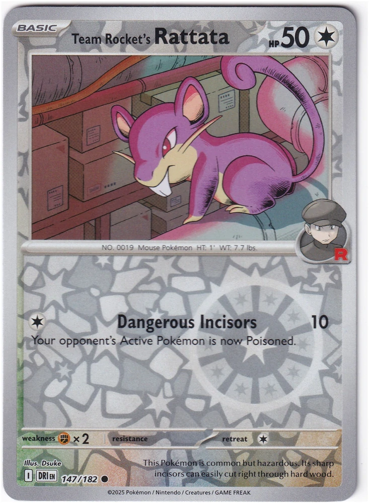 Team Rocket's Rattata #147