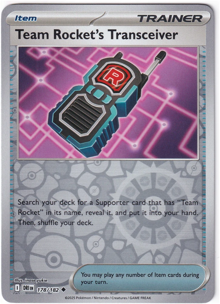 Team Rocket's Transceiver #178