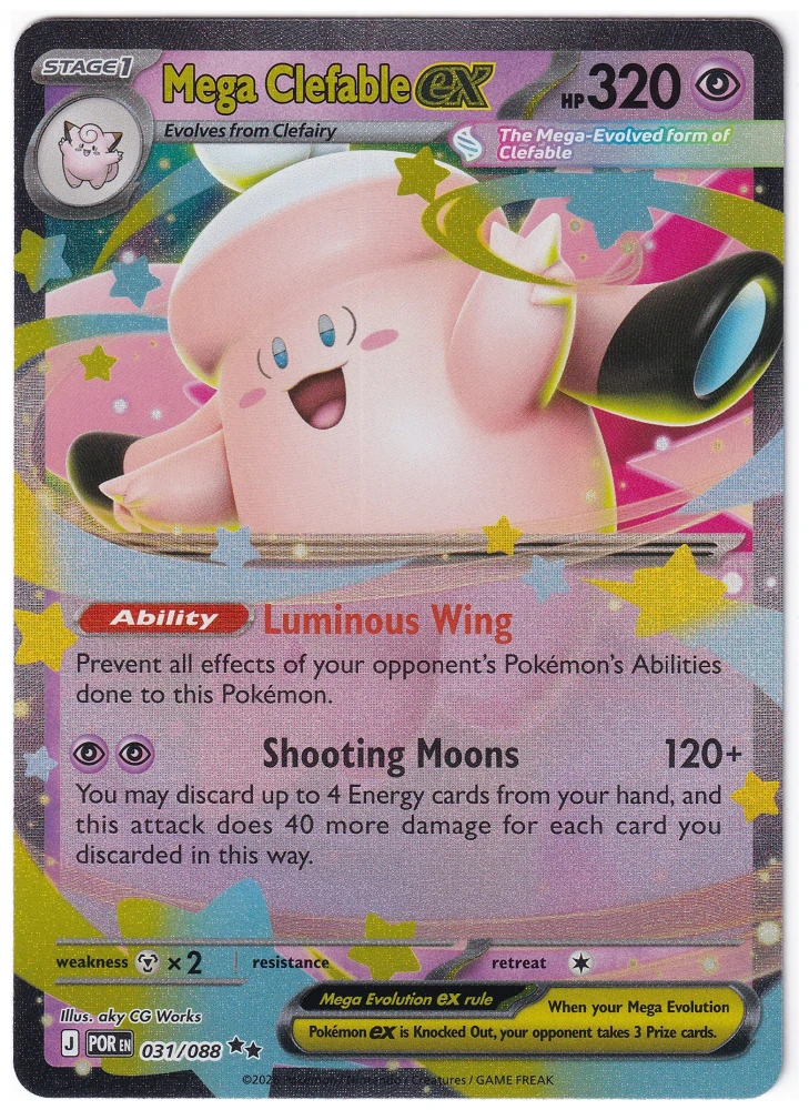 Mega Clefable ex #31