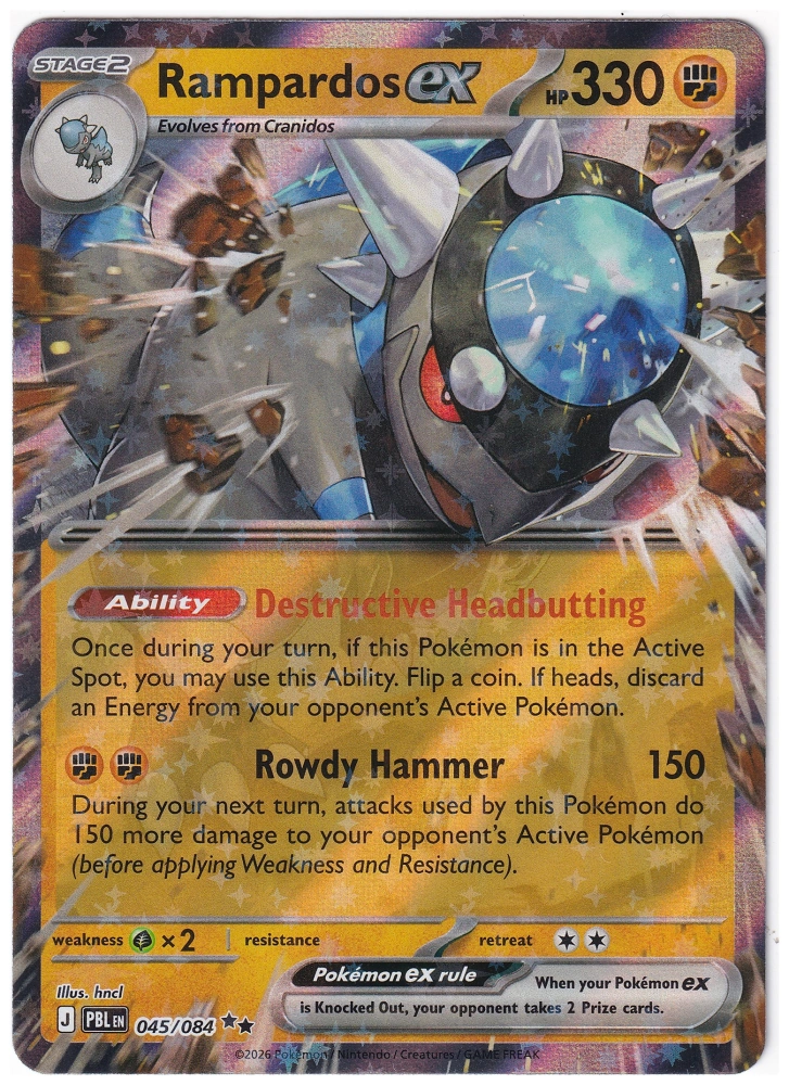 Rampardos ex #45