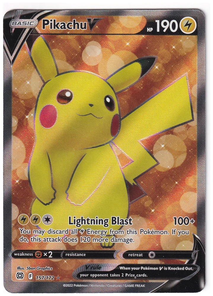 Pikachu V #157