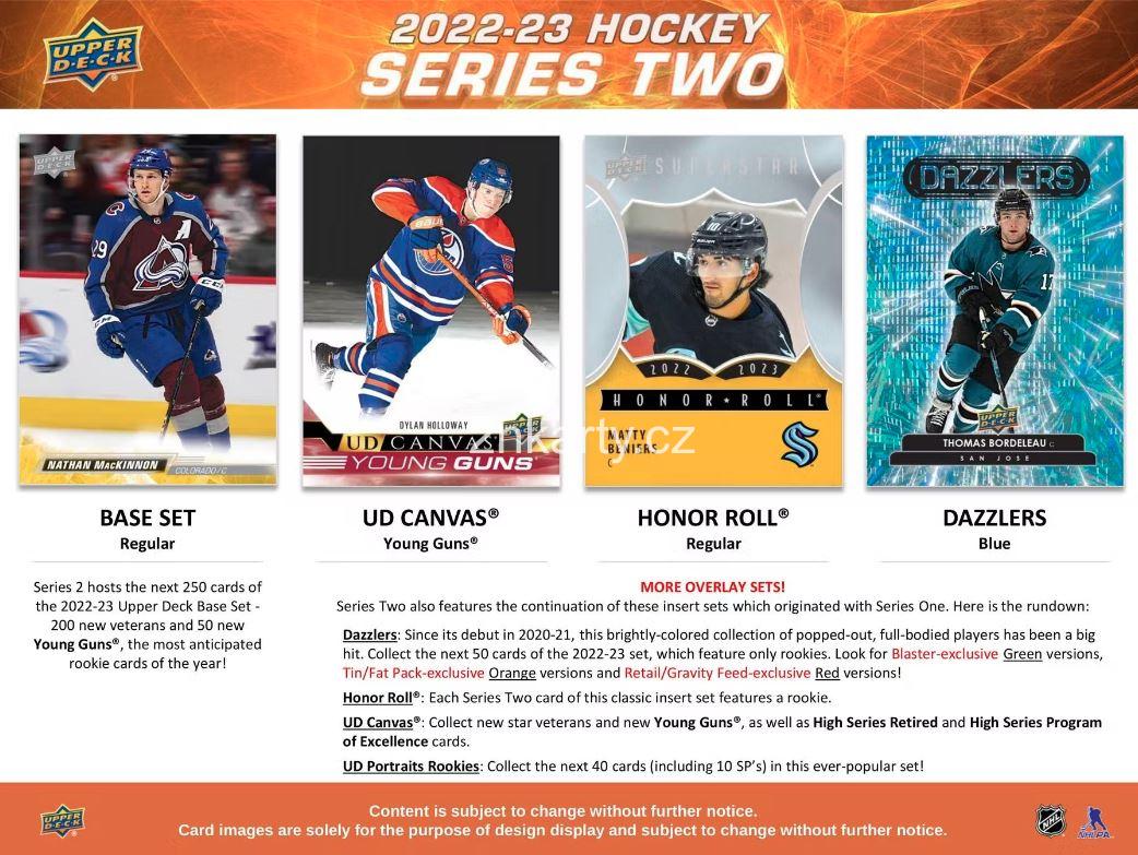 2022-23 UD Series 2 - Fat pack balíček