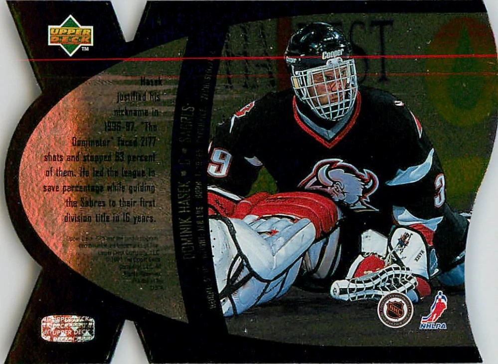 1997-98 UD SPx - Dominik Hašek #4