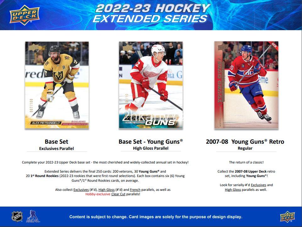2022-23 UD Extended Series - hobby box