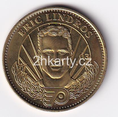 1997-98 Pinnacle Mint Collection - Eric Lindros + Brass Coin