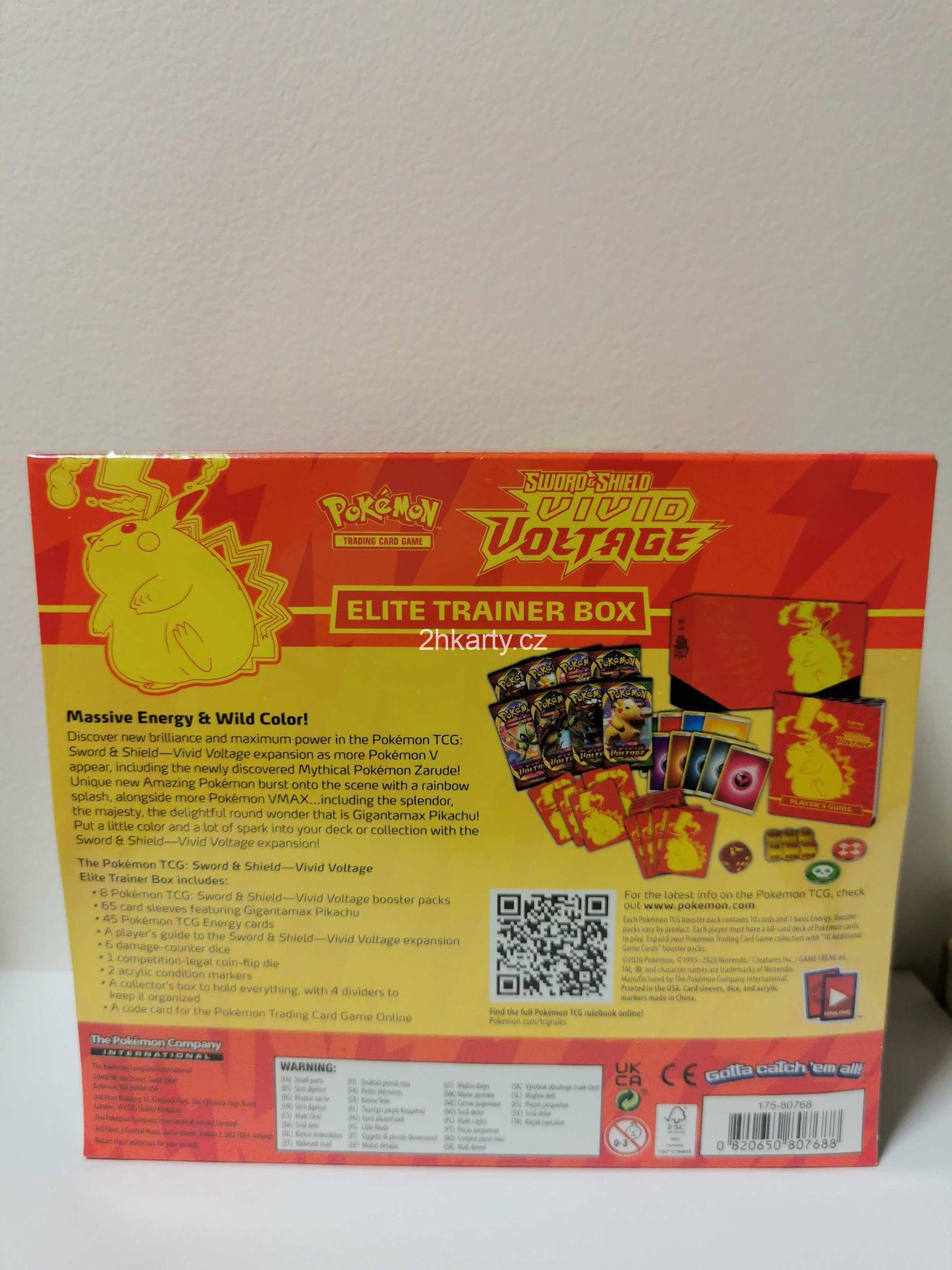 Pokemon TCG - Vivid Voltage - Elite Trainer Box