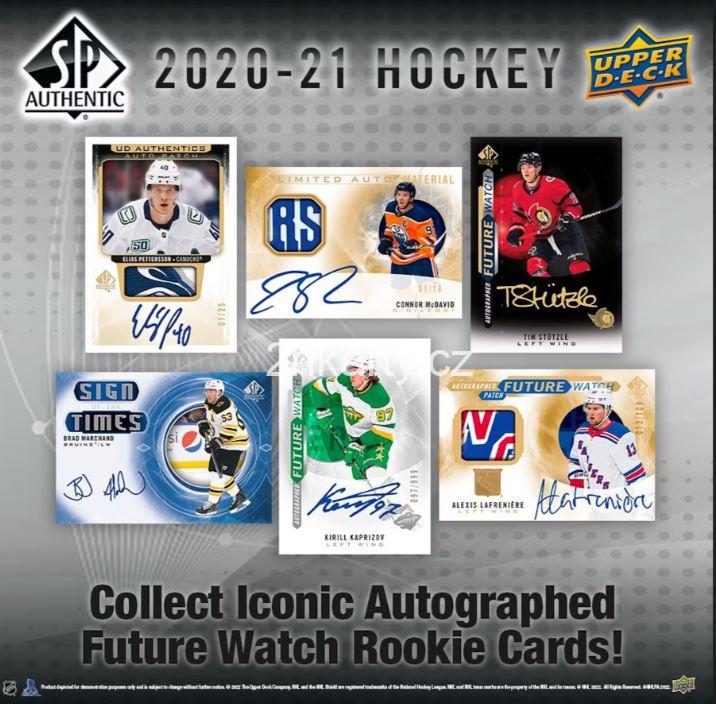 2020-21 UD SP Authentic - Hobby box
