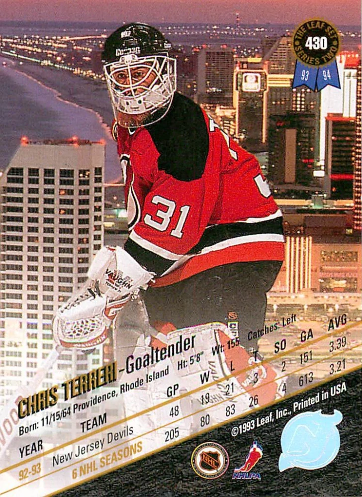 1993-94 Leaf - Chris Terreri #430
