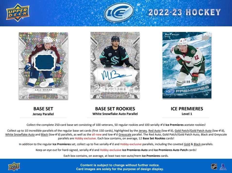 2022-23 UD Ice - Hobby Box