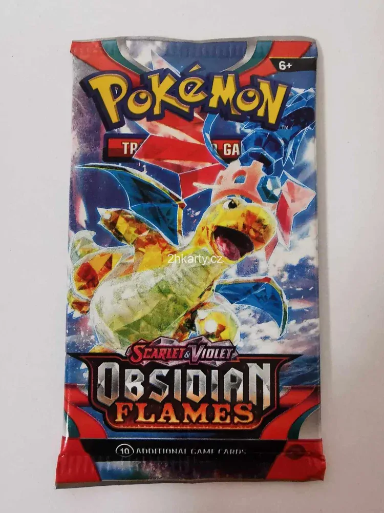 Pokemon TCG - Obsidian Flames - Booster balíček
