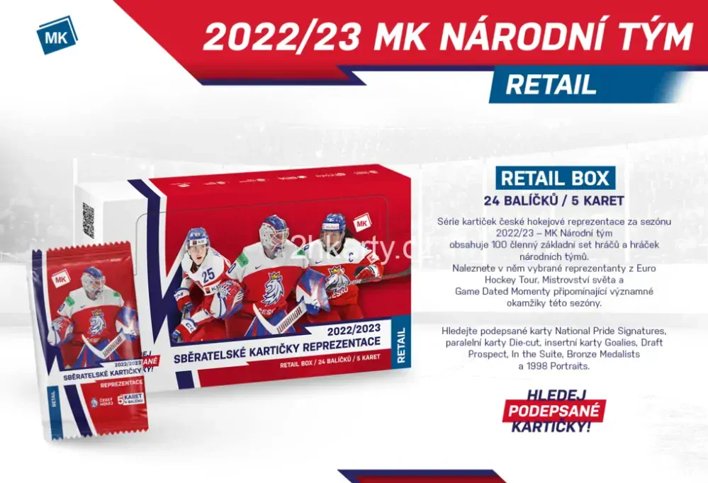 2023 MK Národní tým - Retail box