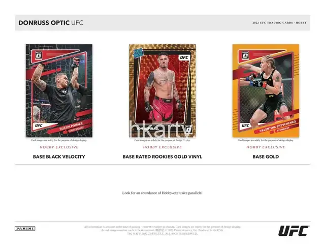 2022 Donruss Optic UFC - Hobby box
