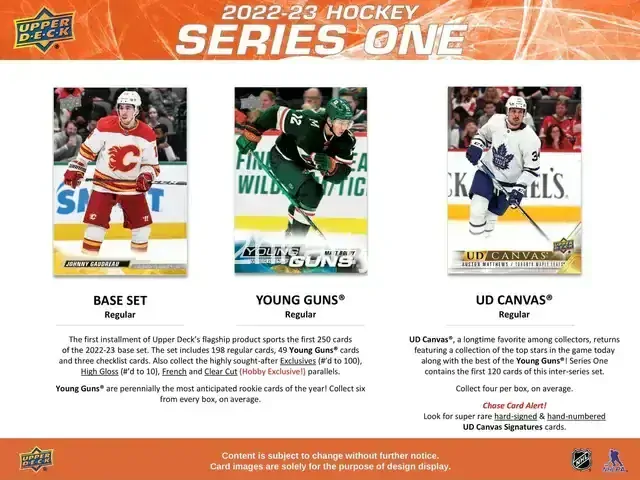 2022-23 UD Series 1 - hobby balíček