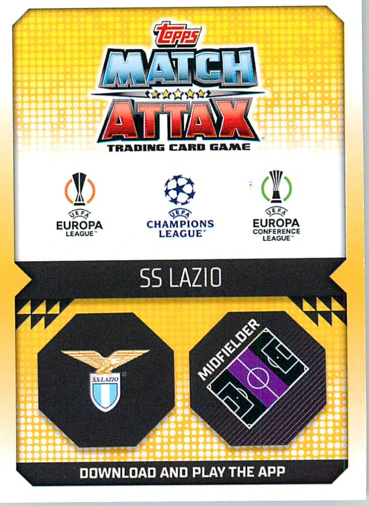 2022-23 Topps Match Attax UCL - Matias Vecino - Headline Hero