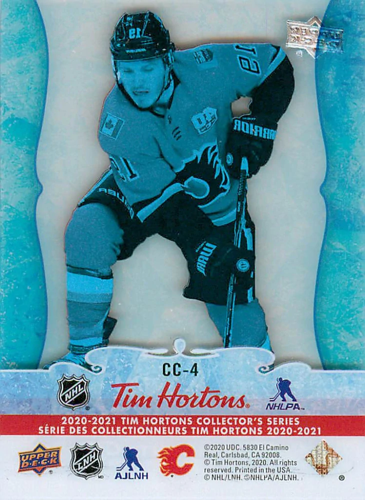 2020-21 UD Tim Hortons Collector's Series - Matthew Tkachuk - Clear Cut Phenoms #CC-4