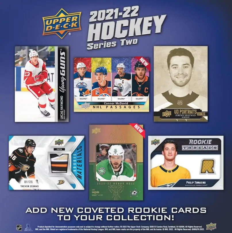 2021-22 UD Series 2 - Hobby box