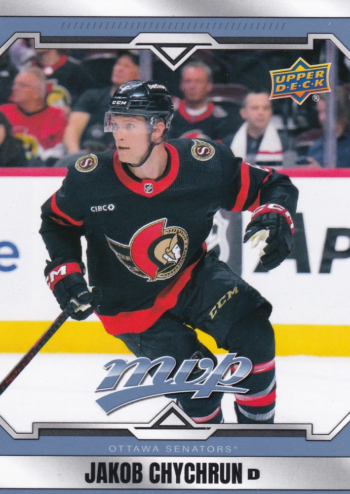 2024-25 UD MVP - base lot Ottawa Senators (kompletní)