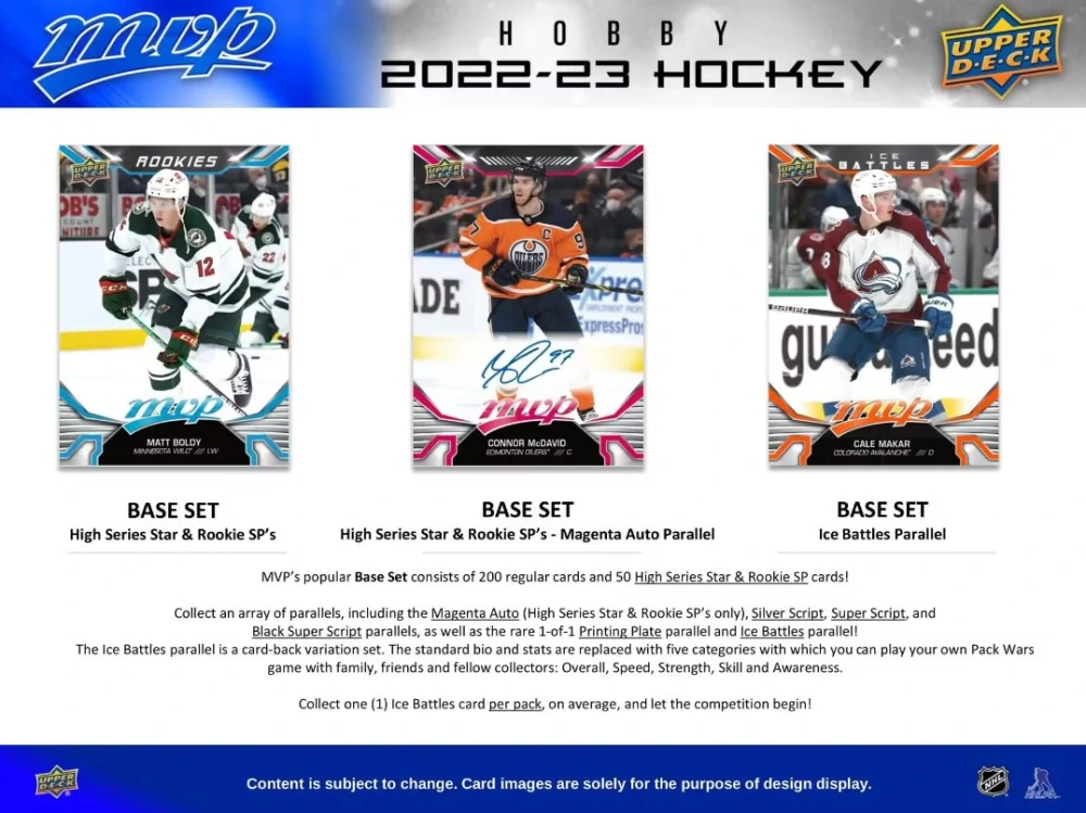 2022-23 UD MVP - hobby box
