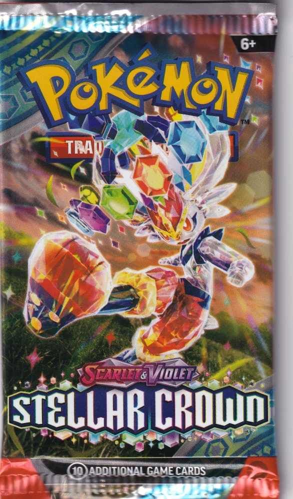 Pokemon TCG - Stellar Crown - Booster balíček