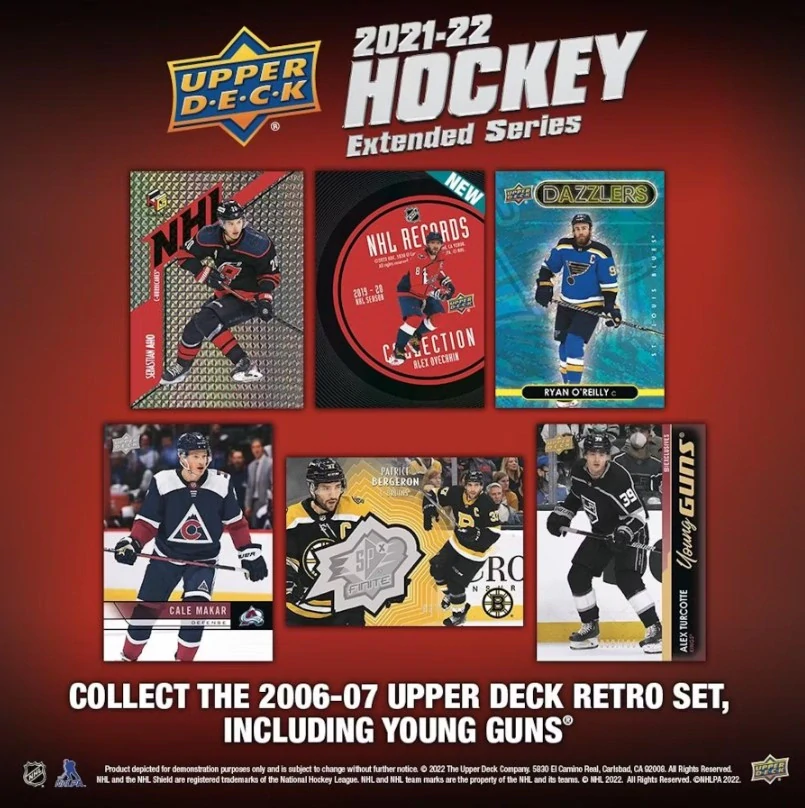 2021-22 UD Extended Series - hobby box