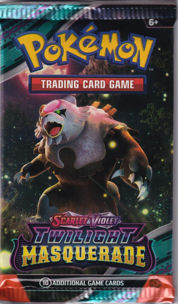 Pokemon TCG - Twilight Masquerade - Booster balíček