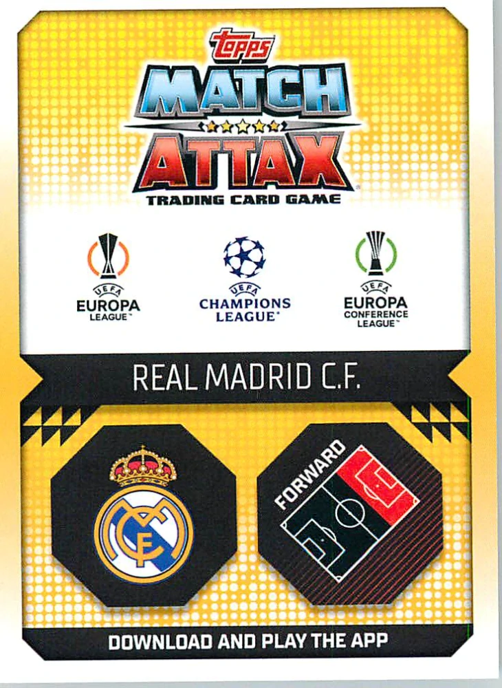 2022-23 Topps Match Attax UCL - Vini Jr. - Starburst