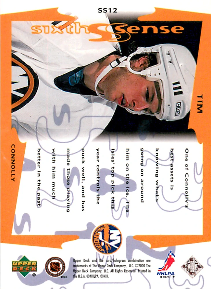 1999-00 UD Series 2 - Tim Connolly - Sixth Sense #SS12