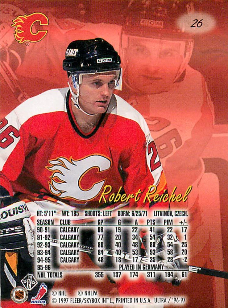 1996-97 Fleer Ultra - Robert Reichel #26
