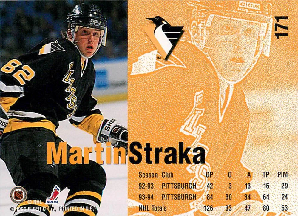 1994-95 Fleer - Martin Straka #171