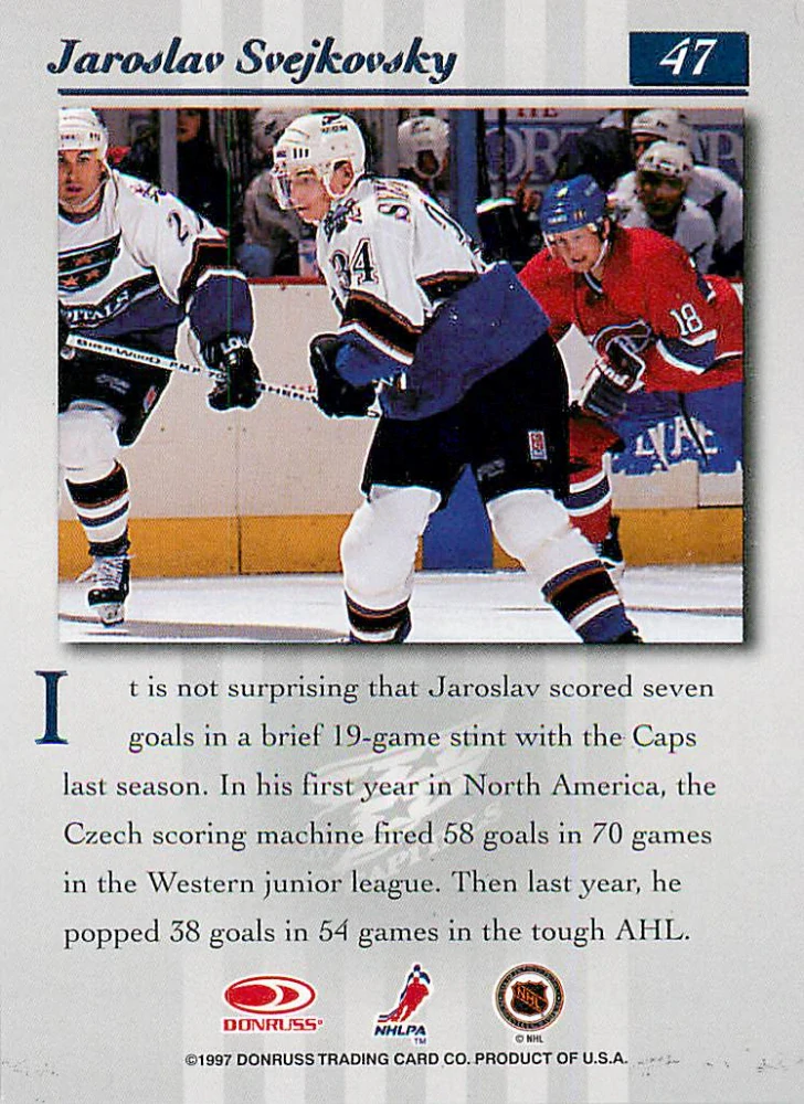 1997-98 Donruss Studio - Jaroslav Svejkovský #47