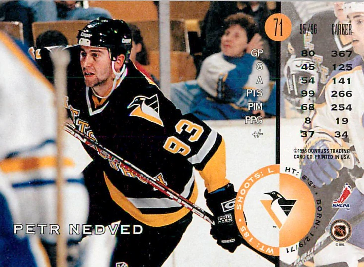 1996-97 Leaf - Petr Nedvěd #71