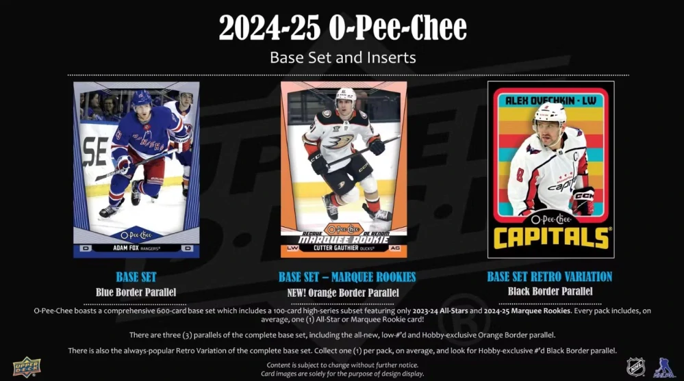 2024-25 UD O-Pee-Chee - Hobby balíček