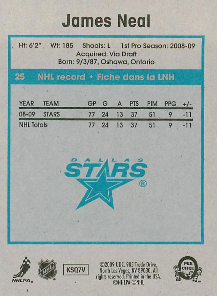 2009-10 UD O-Pee-Chee - James Neal - Retro #25