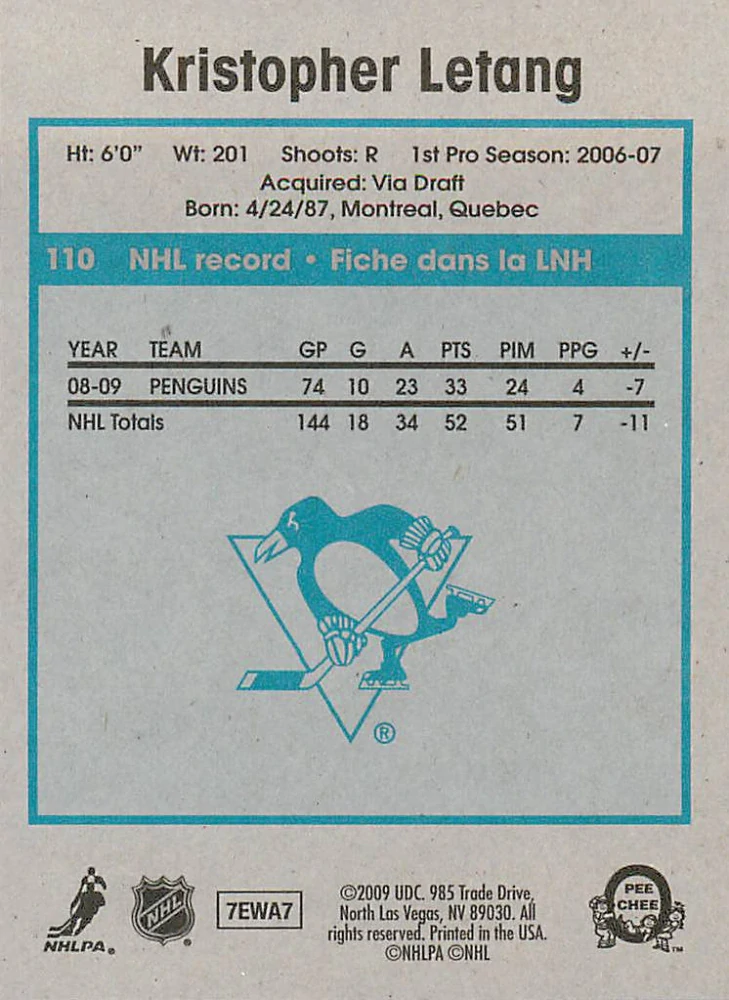 2009-10 UD O-Pee-Chee - Kris Letang - Retro #110