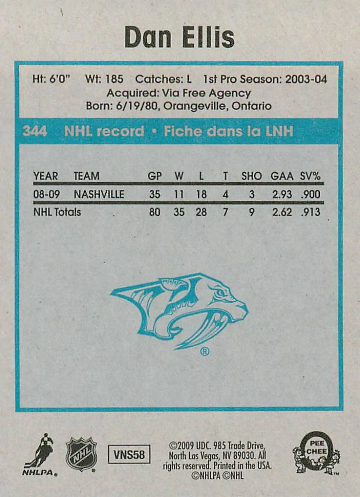 2009-10 UD O-Pee-Chee - Dan Ellis - Retro #344
