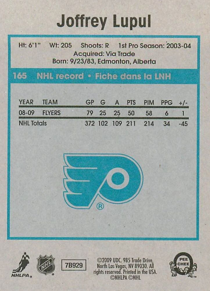 2009-10 UD O-Pee-Chee - Joffrey Lupul - Retro #165