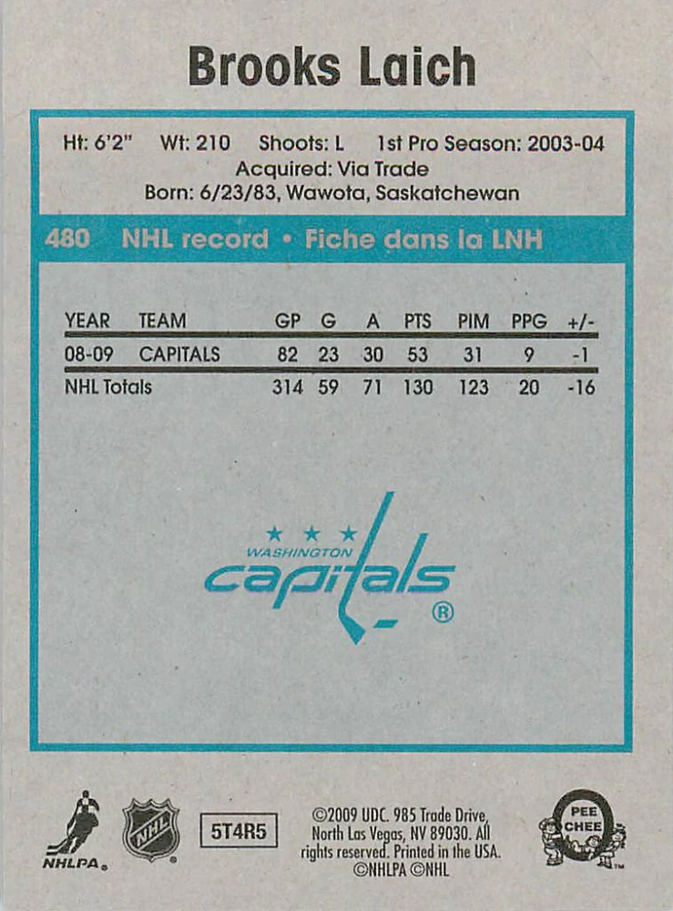 2009-10 UD O-Pee-Chee - Brooks Laich - Retro #480