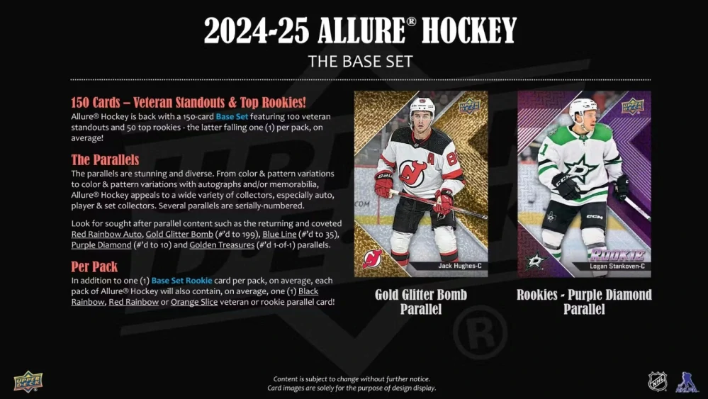 2024-25 UD Allure - hobby balíček
