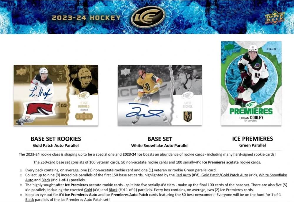 2023-24 UD Ice - Hobby balíček