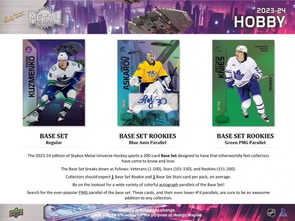 2023-24 UD Skybox Metal Universe - Hobby box