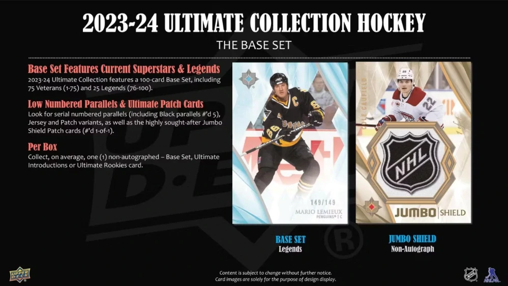 2023-24 UD Ultimate - Hobby box