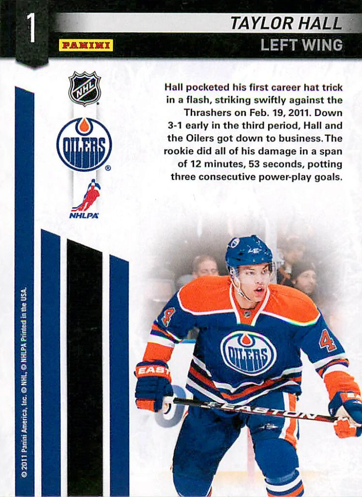2011-12 Panini Certified - Taylor Hall - Certified Potential #1