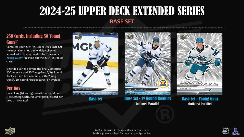 2024-25 UD Extended Series - Blaster Box