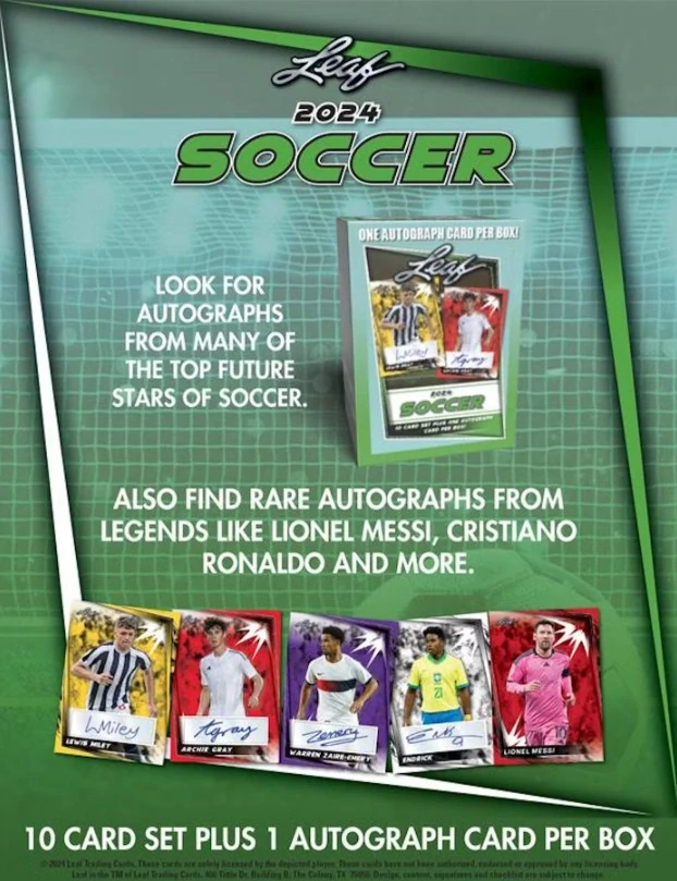 2024 Leaf Soccer - Blaster box