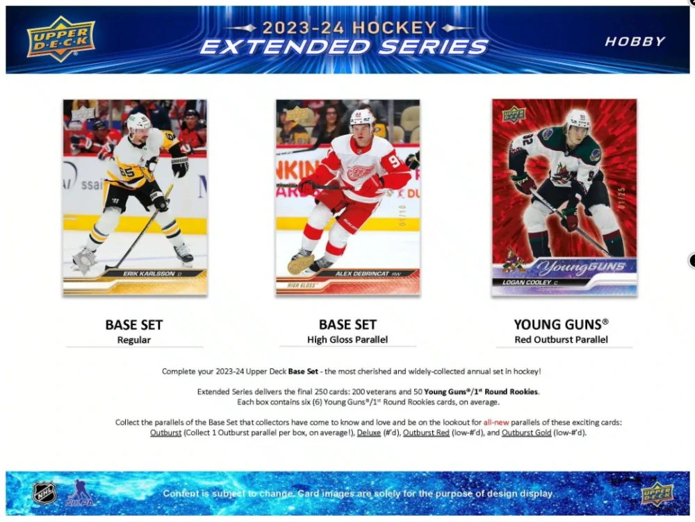 2023-24 UD Extended Series - Hobby Balíček