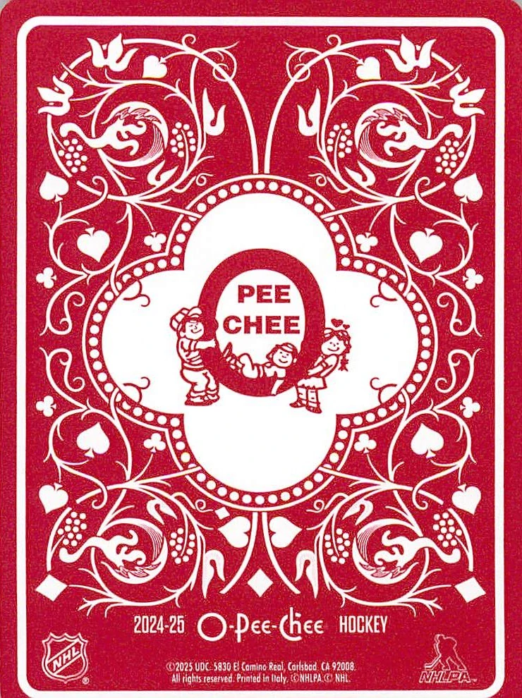 2024-25 UD O-Pee-Chee - Nick Suzuki - Playing Cards #5-HEARTS