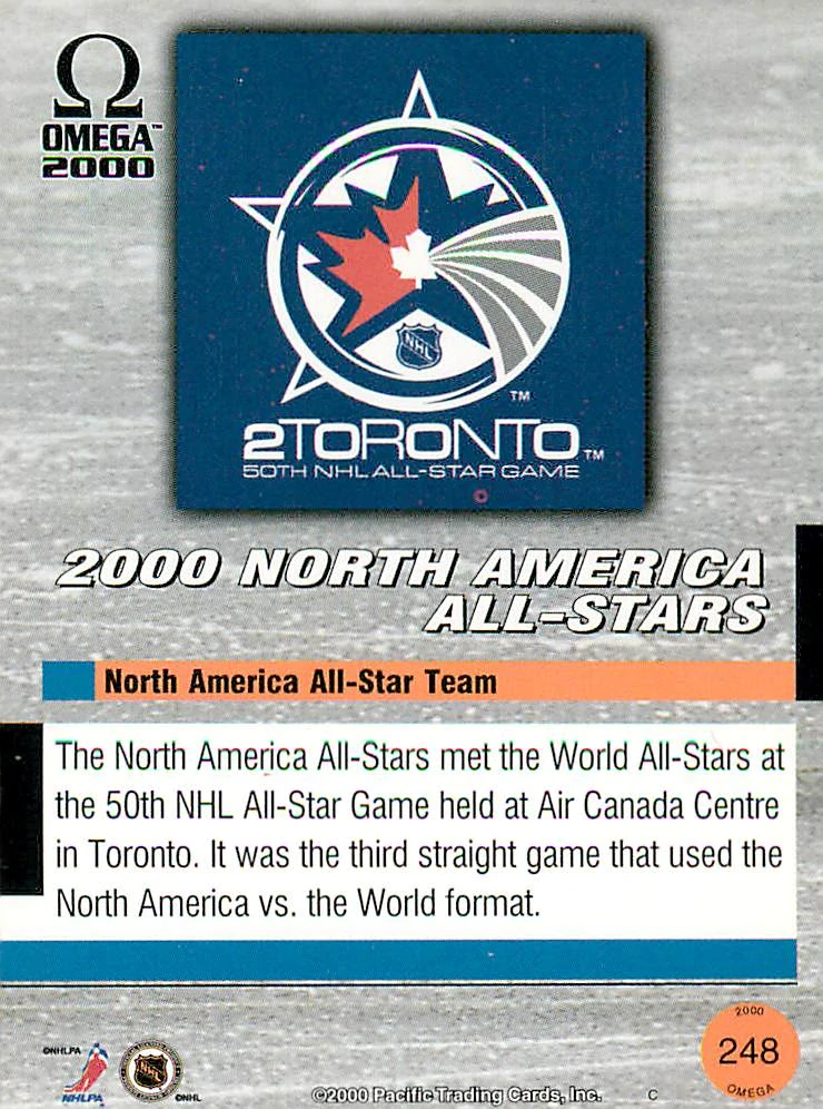 1999-00 Pacific Omega - 2000 North America All-Stars #248