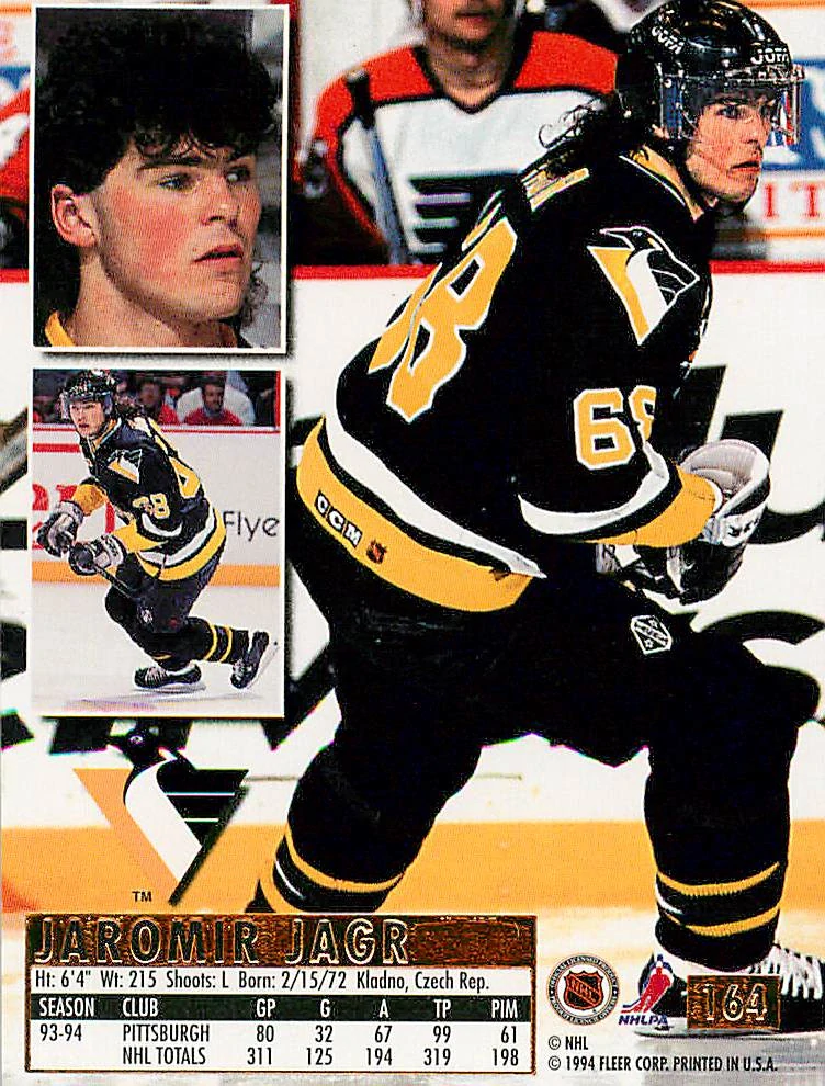 1994-95 Fleer Ultra - Jaromír Jágr #164